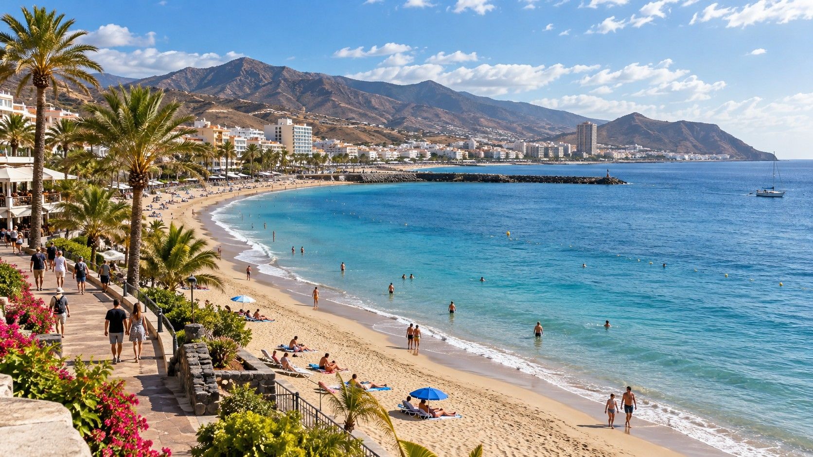 Los Cristianos and Playa de las Americas coast